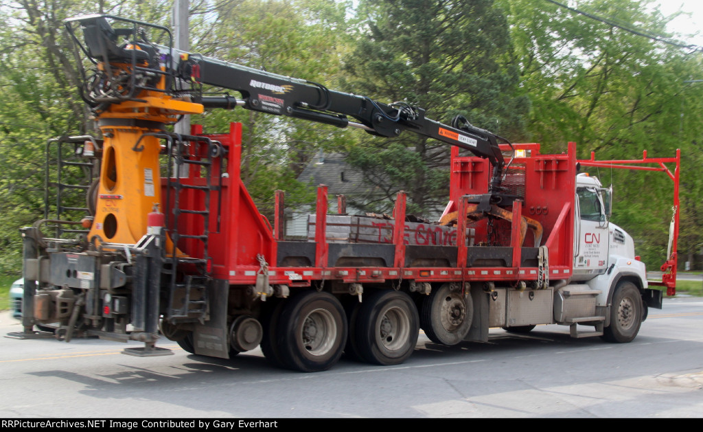 CN Hy-Rail Crane #279145